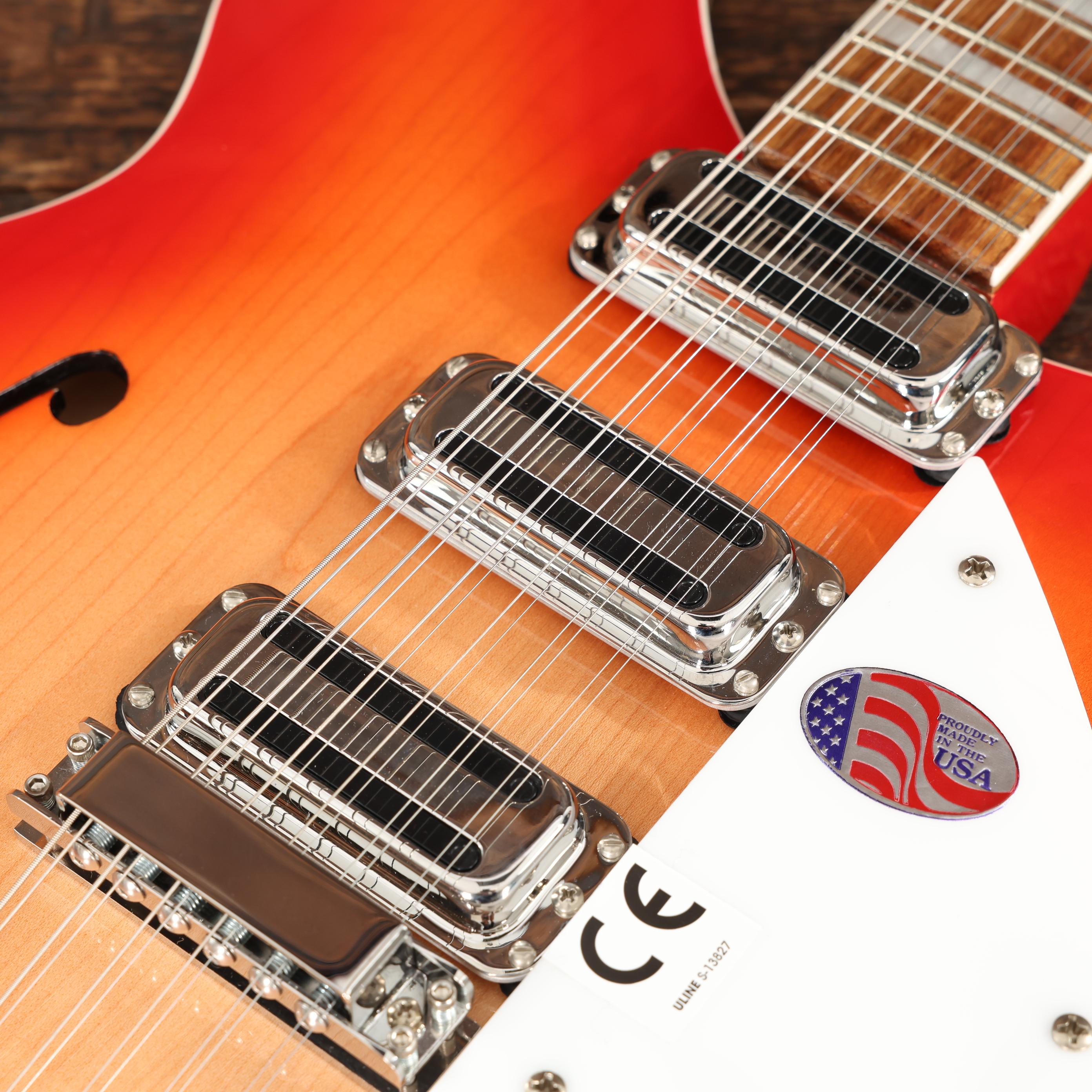 Rickenbacker 1993Plus 12-String Semi-Hollow Electric Guitar in
